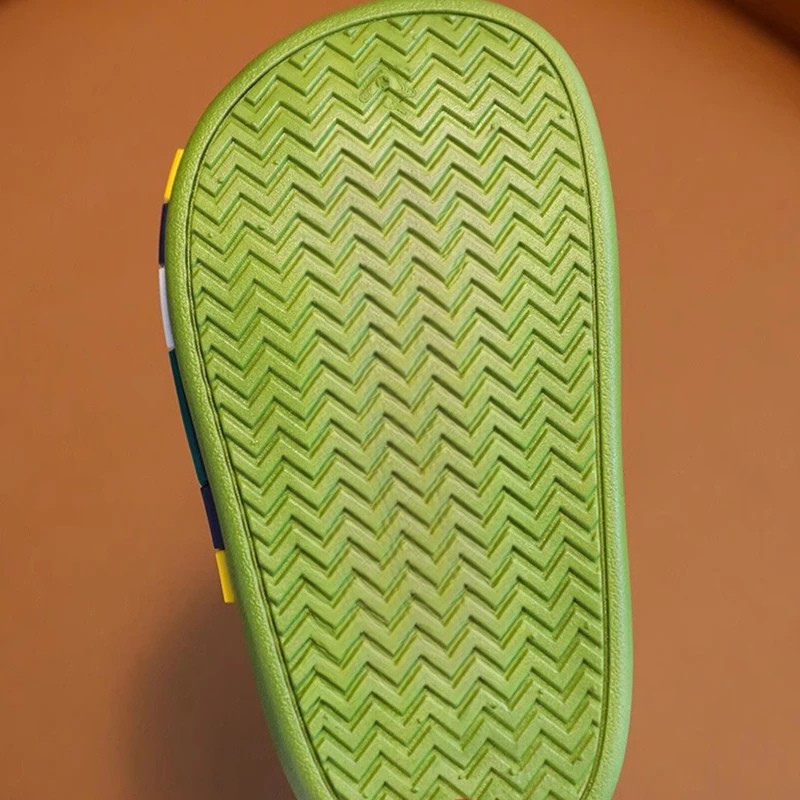 Chausson Enfant Mule Dinosaure Antidérapant